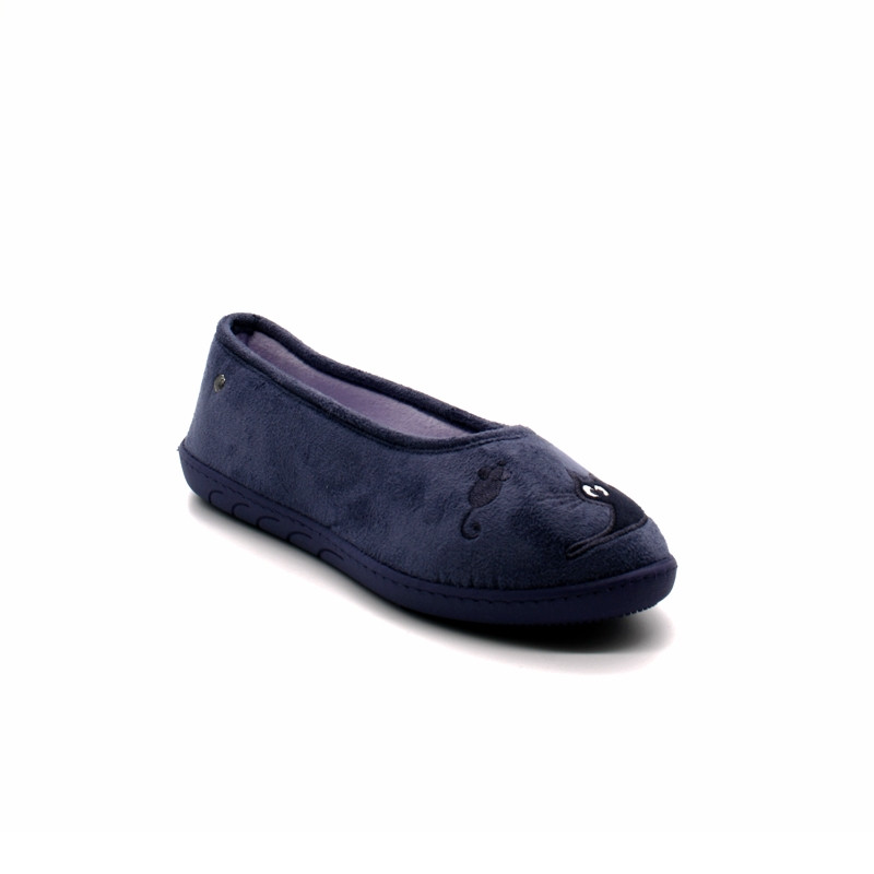 Isotoner Chaussons Ballerines Femme Chat