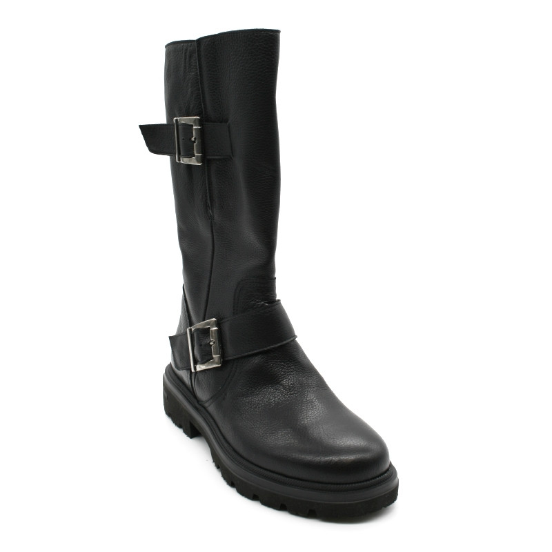 Bottes Femme Fratelli Rosana 1975 Biker Noir - Infinyt