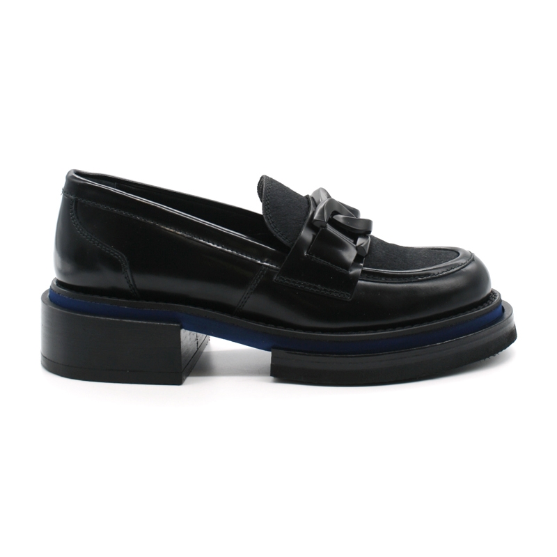 Mocassins Femme Pertini 3240C4 Moc Poulino Noir Infinyt