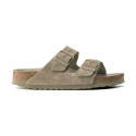 Mules Homme Birkenstock 1019045 Arizona VL Faded Khaki Regular