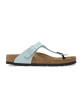 Nu-pieds Femme Birkenstock 1026956 Gizeh Surf Green Regular