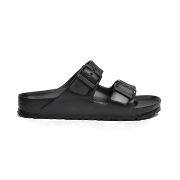 Mules Femme Birkenstock 129423 Arizona EVA Noir Narrow