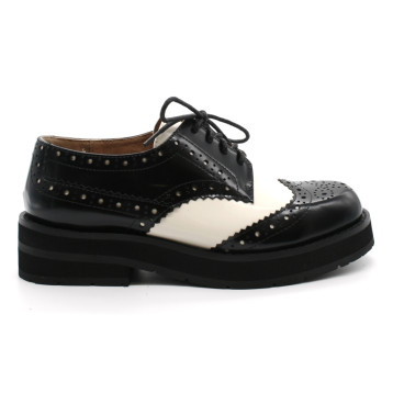 Chaussures Derbies Femme Bibi Lou 539Z15 Bi Color