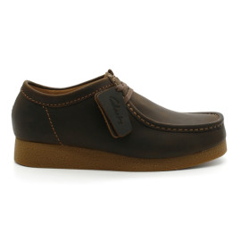 Chaussures Derbies Homme Clarks Wallabee Evo Beeswax